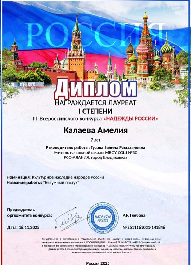 Достижения