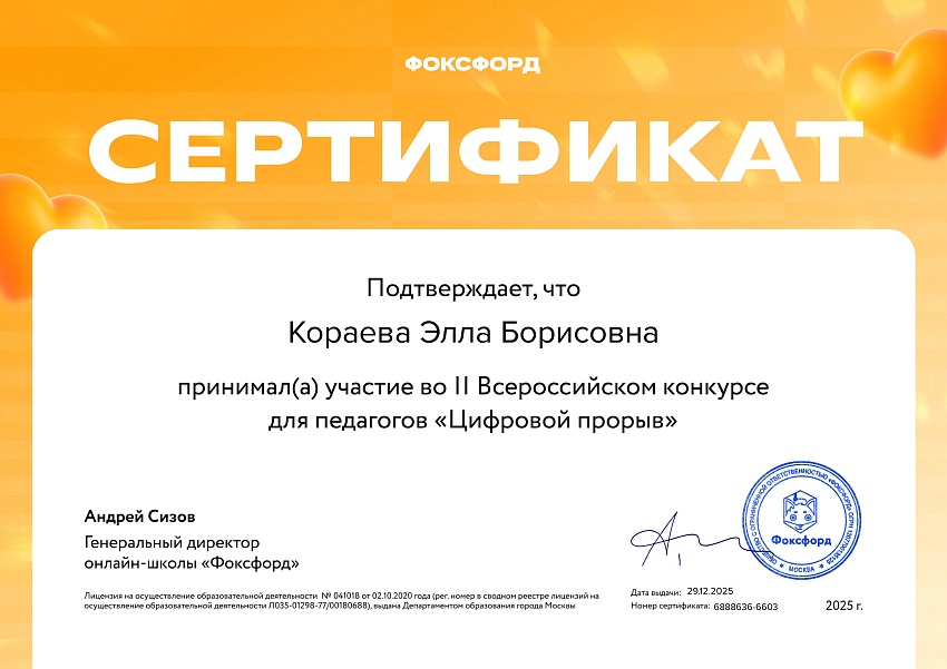 Достижения